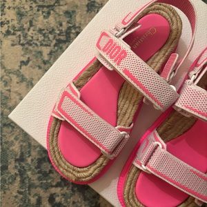 Brand New Christian Dior Act Sandals